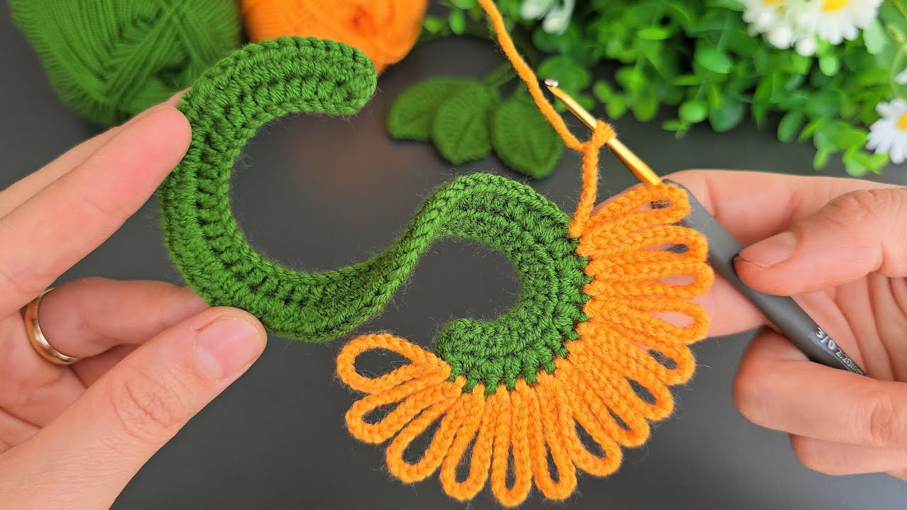 3D⚡💯Crochet Flower Bouquet💯👌 Very easy crochet rose Bouquet flower making for beginners.