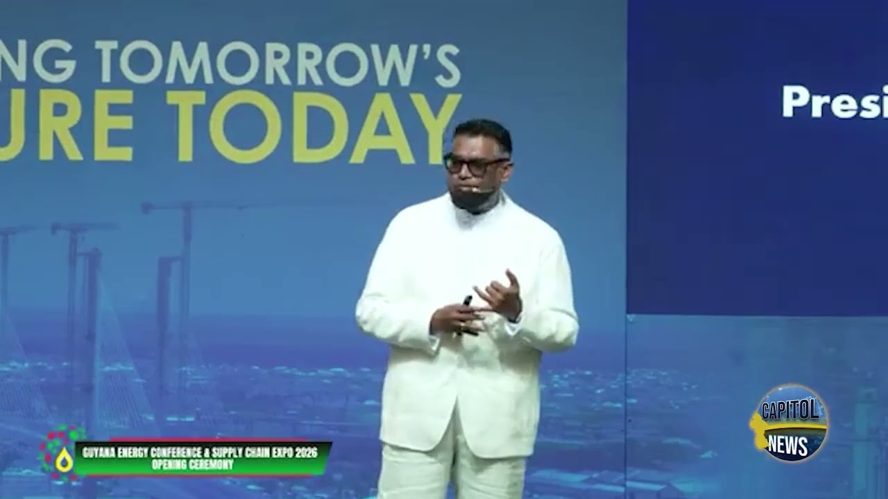 President Ali Opens 2026 Energy Conference, Highlights Vision for Guyana’s Sustainable Future