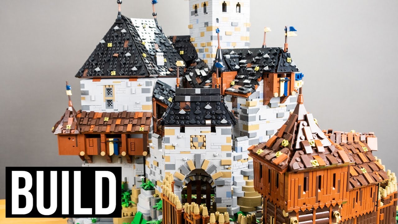 BlueBrixx Hurde-Erweiterung für Burg Blaustein gebaut in 6 Minuten | Set 105236 SPEED BUILD