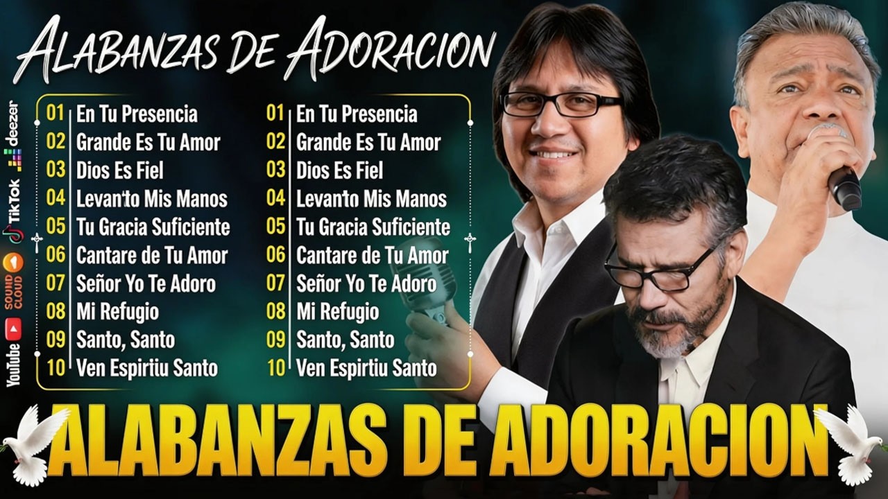 Mix Jesús Adrián Romero, Oscar Medina, Marcos Witt 🕊️ Las Mejores Canciones de Música Cristiana 2026