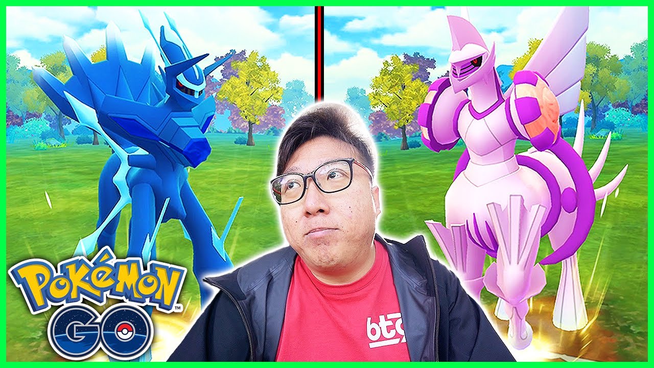 Origin Dialga & Palkia Showing Their True Power in the Go Battle Master League in Pokemon GO