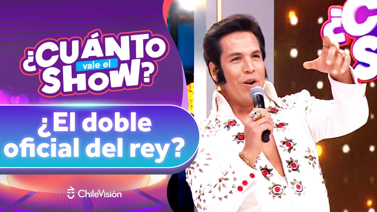 ¡UN TRIBUTO AL REY DEL ROCK! Cristián Aguayo se lució imitando a Elvis Presley - Cuánto Vale el Show