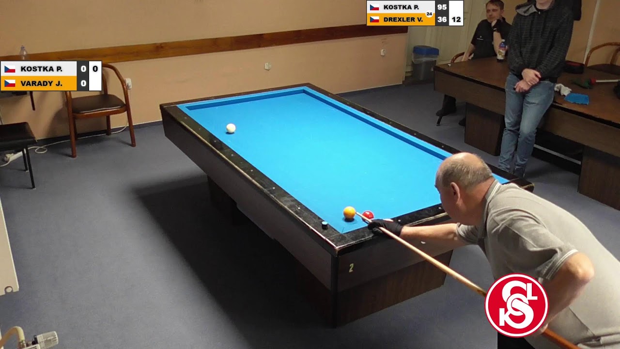 Czech league | Balkline 52/2 | 2nd class | 18th round | Zdeněk Hrubý v Jiří Varady