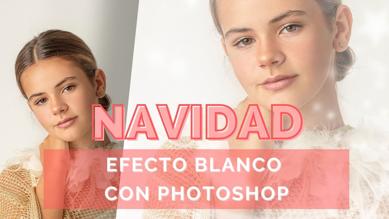 Crear un efecto de BLANCA NAVIDAD CON PHOTOSHOP / ✨Tutorial facil ✨