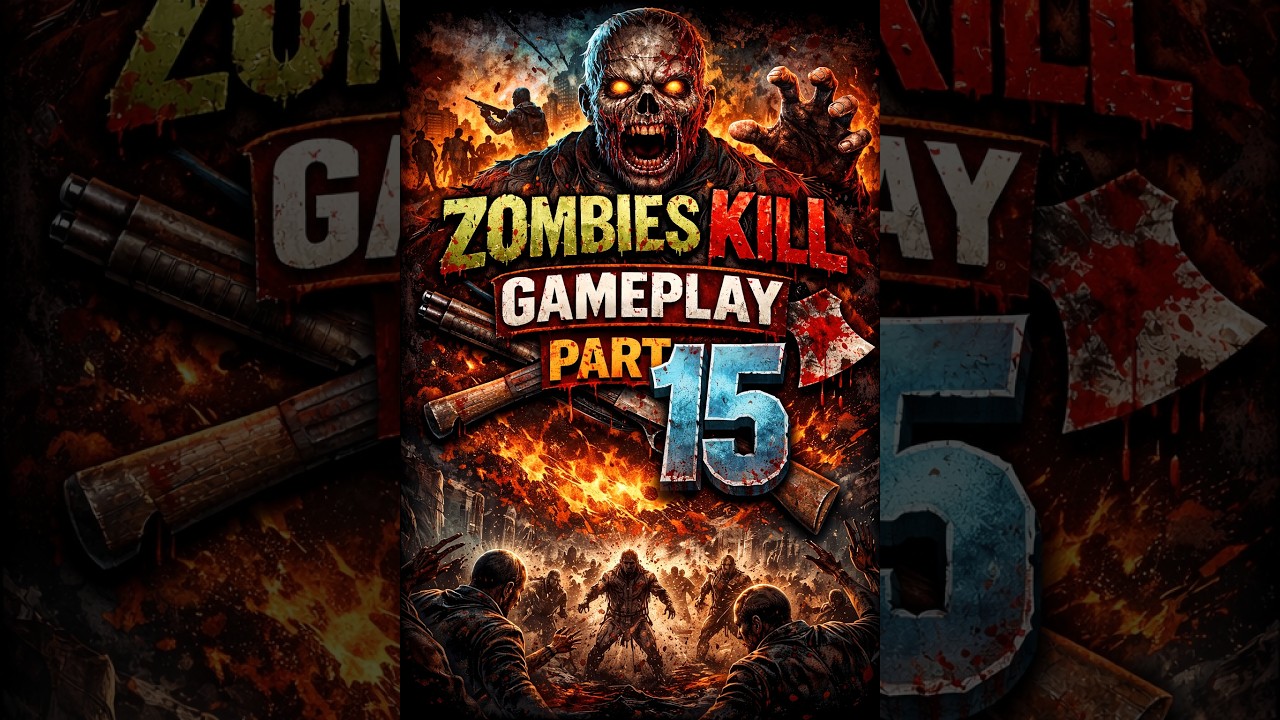Part 15 — Trapped in a Zombie Nightmare! #zombiegameplay #zombiesurvival #zombieskill #zombie