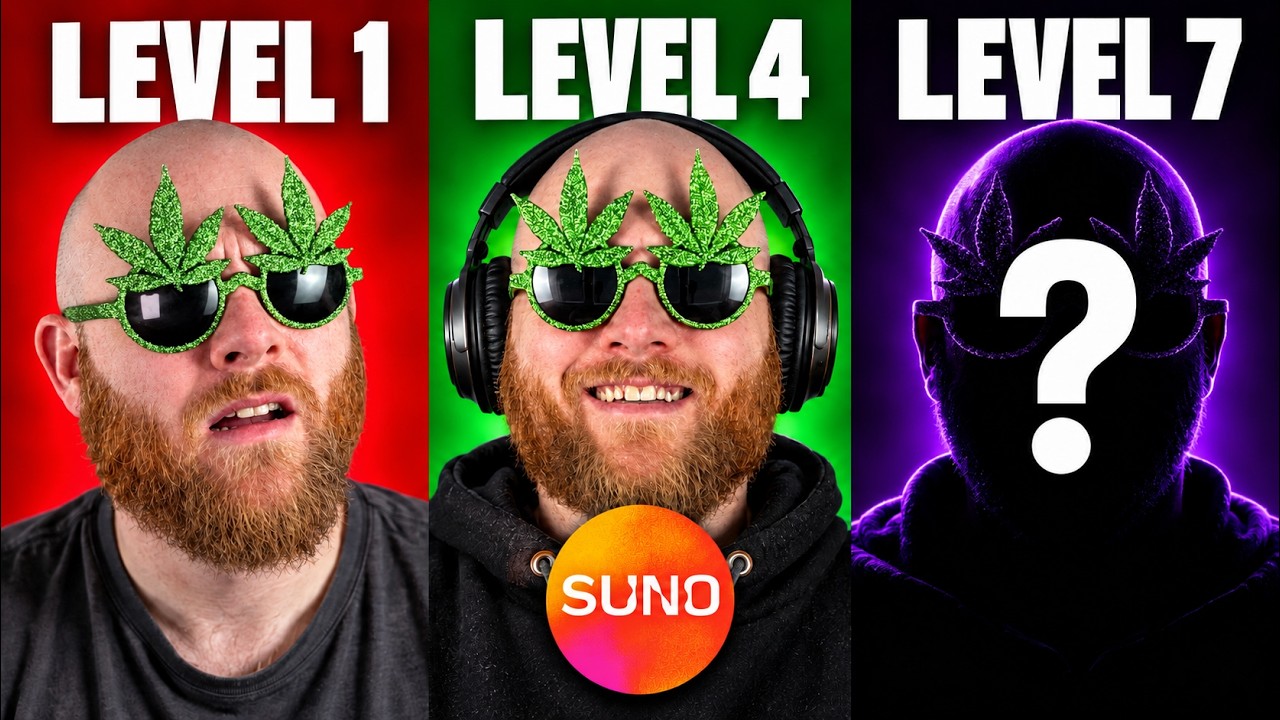 The 7 Levels of Suno AI