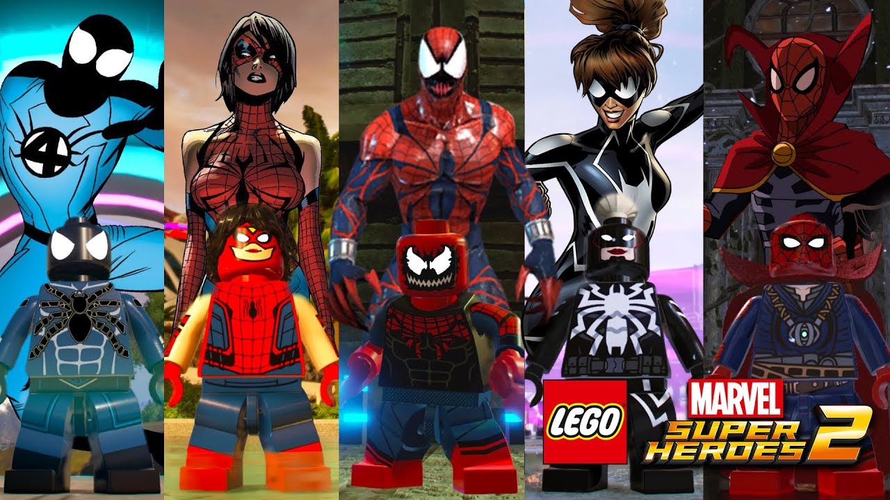 LEGO Marvel Superheroes 2 - Spider-Verse (Part 2) Custom Characters