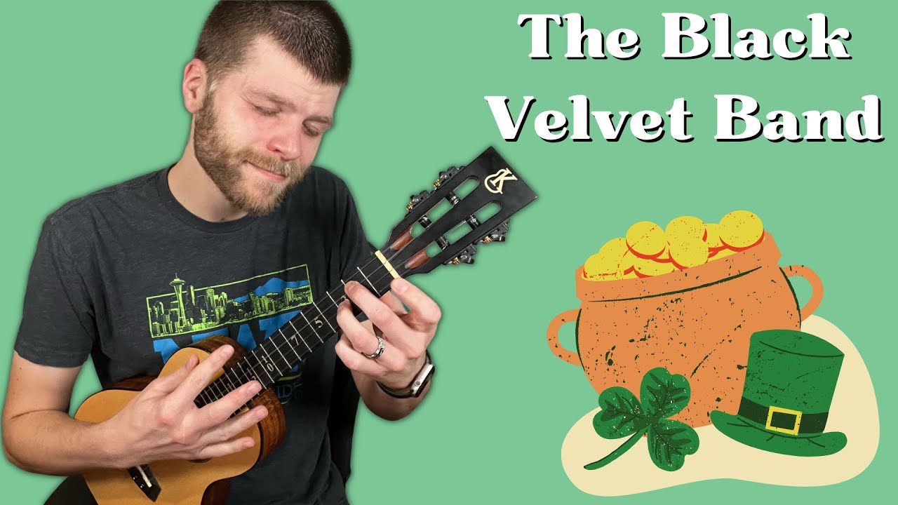 Learn a Beautiful Irish Folk Song on Ukulele || "The Black Velvet Band" (Beginner Level Fingerstyle)
