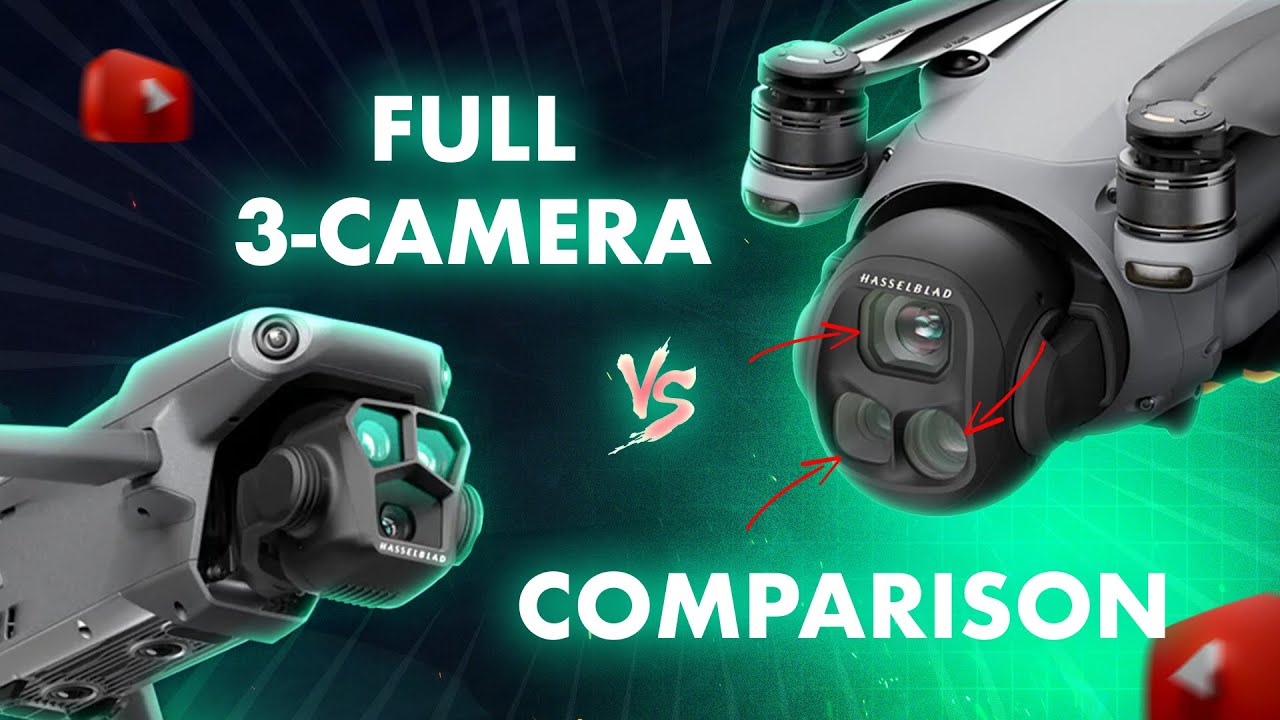 DJI Mavic 4 Pro vs Mavic 3 Pro 3-camera comparison, Video and Photo