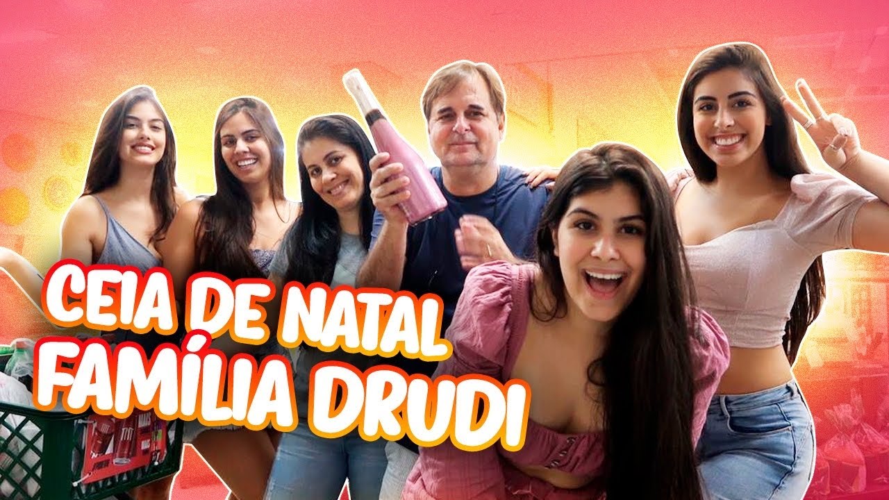 CEIA DE NATAL DA FAMÍLIA DRUDI - MOSTRAMOS TUDO!