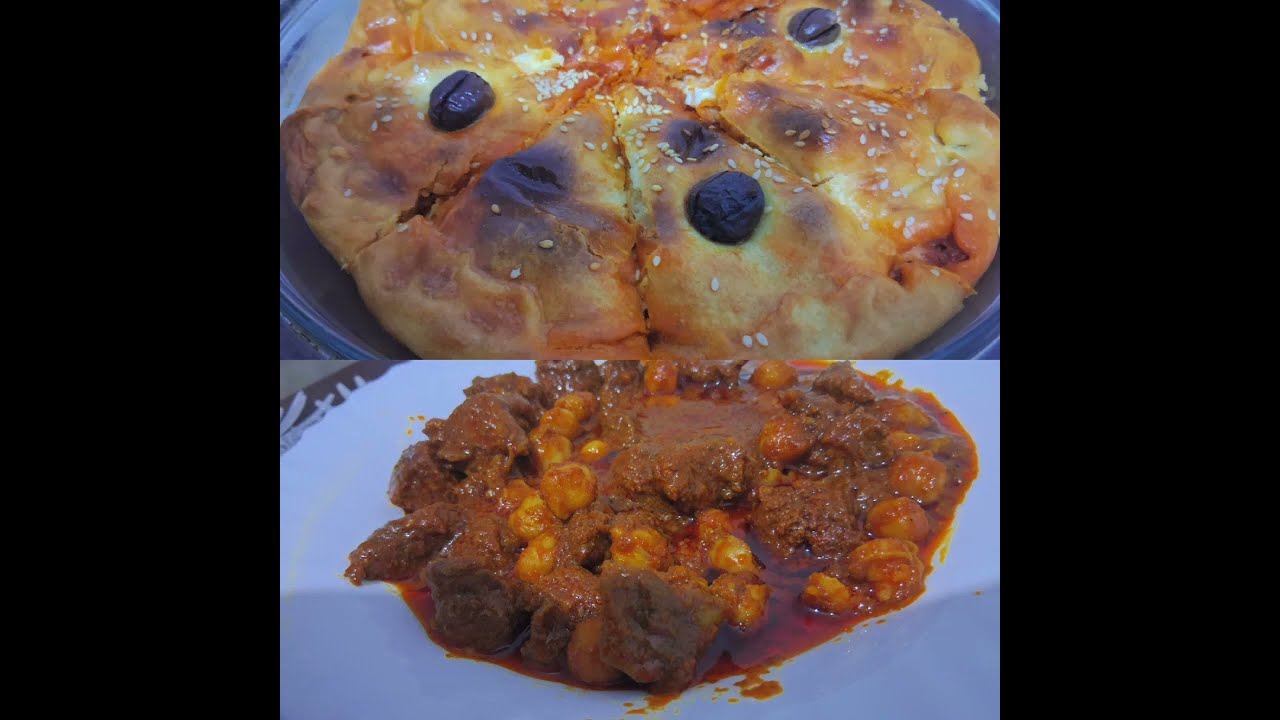 شطبطحة لحم زبدة ومجمرة 🥩 مع مملحات بالعجينه الجاهزة ( سلاك الحاصلين 😁)