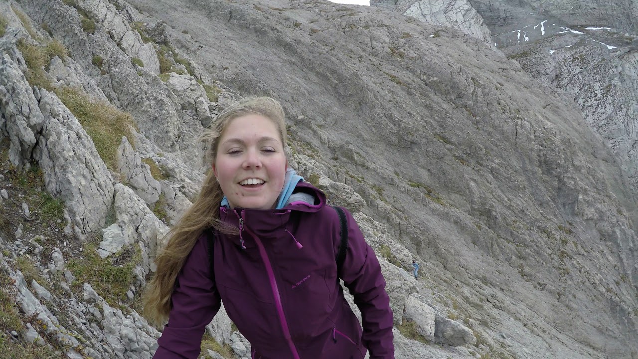 Climbing the Säntis, Switzerland