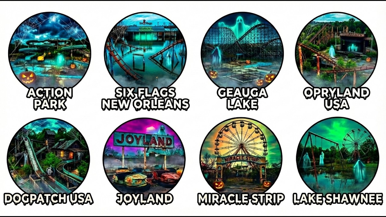 8 Abandoned US Theme Parks You Should Never Enter