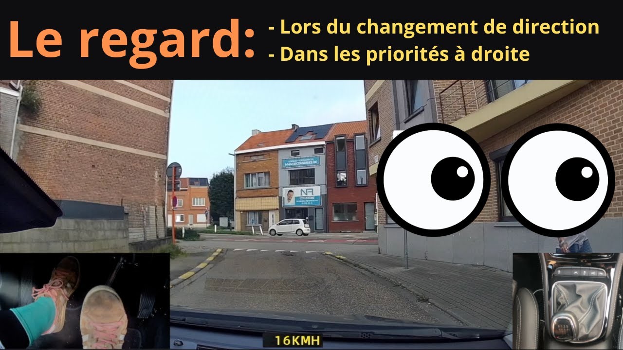 L'importance du regard en conduite - comment le placer