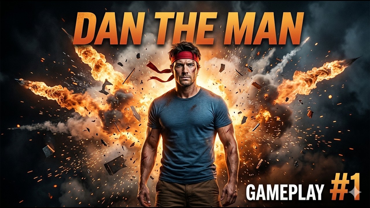 Dan the Man #1 Геймплей