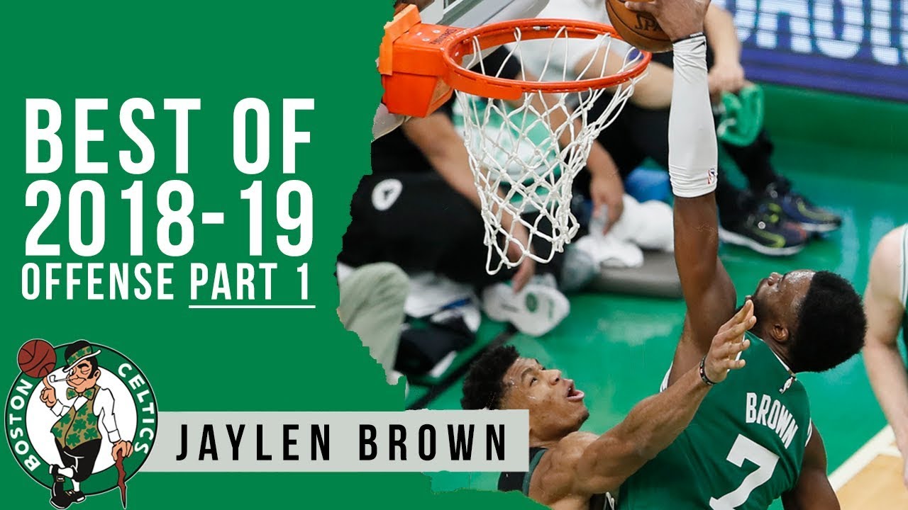 Jaylen Brown Offense Highlights 2018/19 NBA Regular Season PART 1