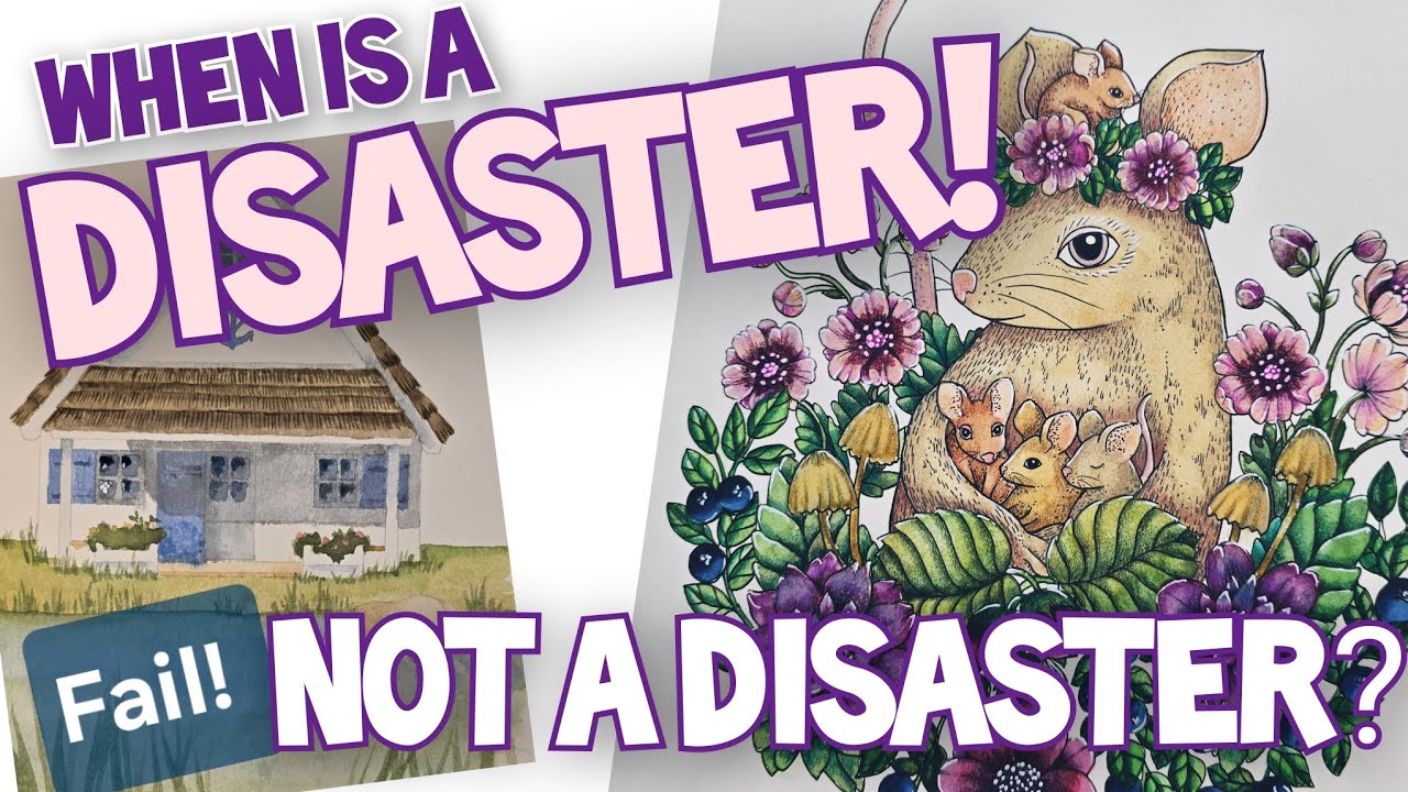 BEGINNER WATERCOLOUR in Adult Colouring Books - Chatty Lesson in Mindset