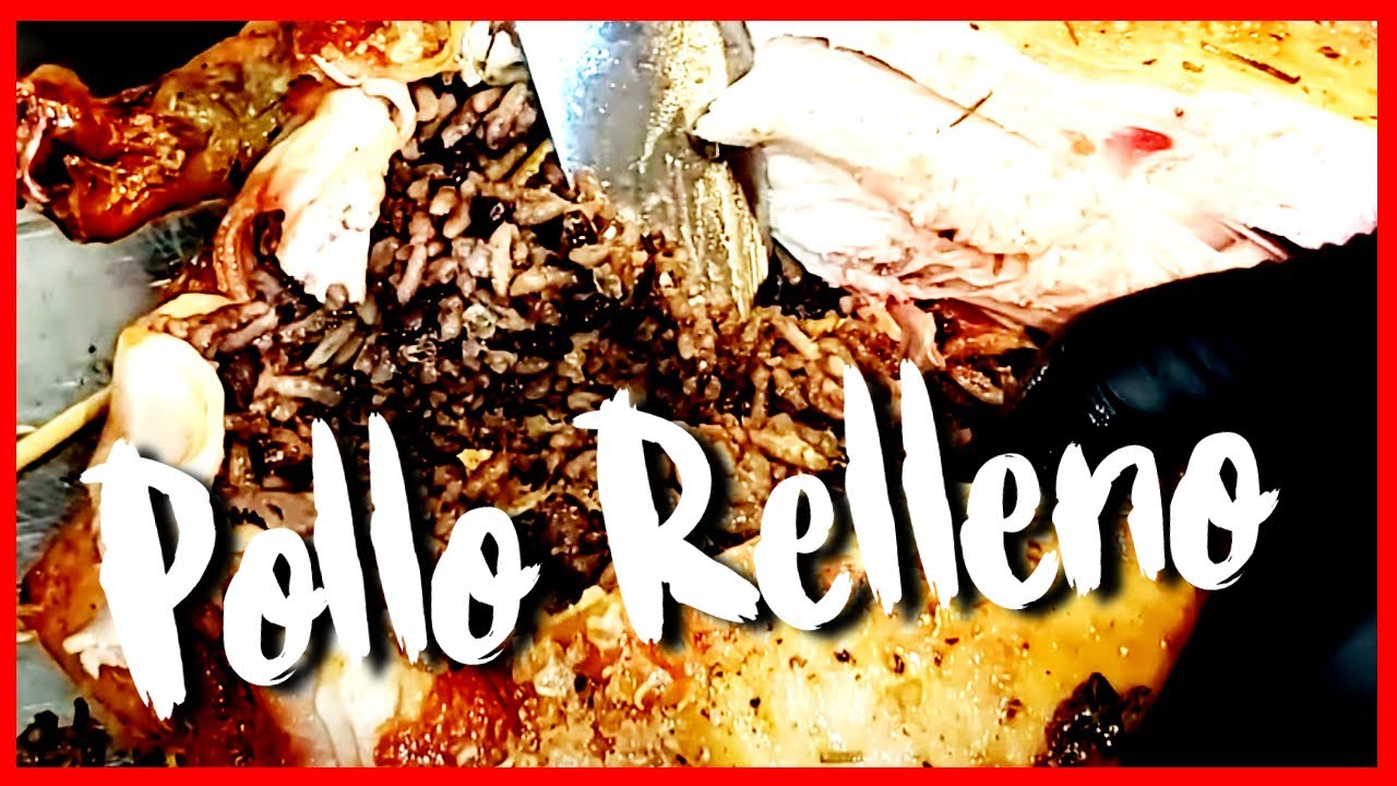 Pollo relleno con congris cubano | Locosporlascarnes