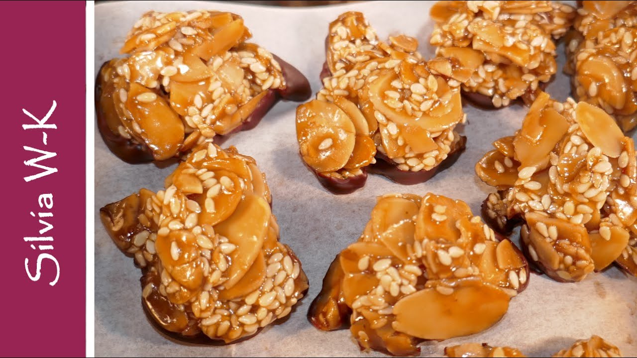Florentiner / ohne kandierte Früchte / Weihnachtsplätzchen