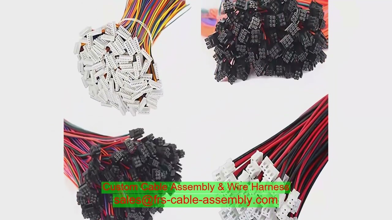 Custom Molded Cable Assembly and Wire Harness for Machine Equipment custom cable assembly supplier