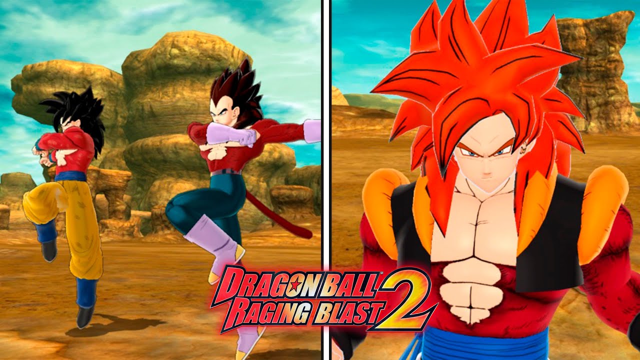 Super Saiyans 4 Characters In Dragon Ball Raging Blast 2 Mods