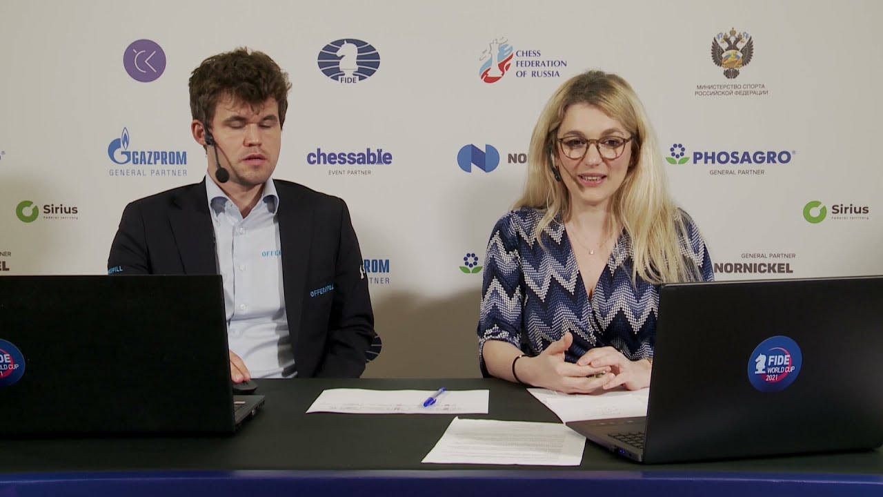 FIDE World Cup | Round 6 | Magnus Carlsen in the studio