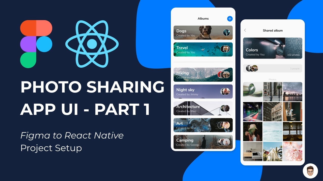 Photo Sharing App UI - Part 1 (Project Setup)