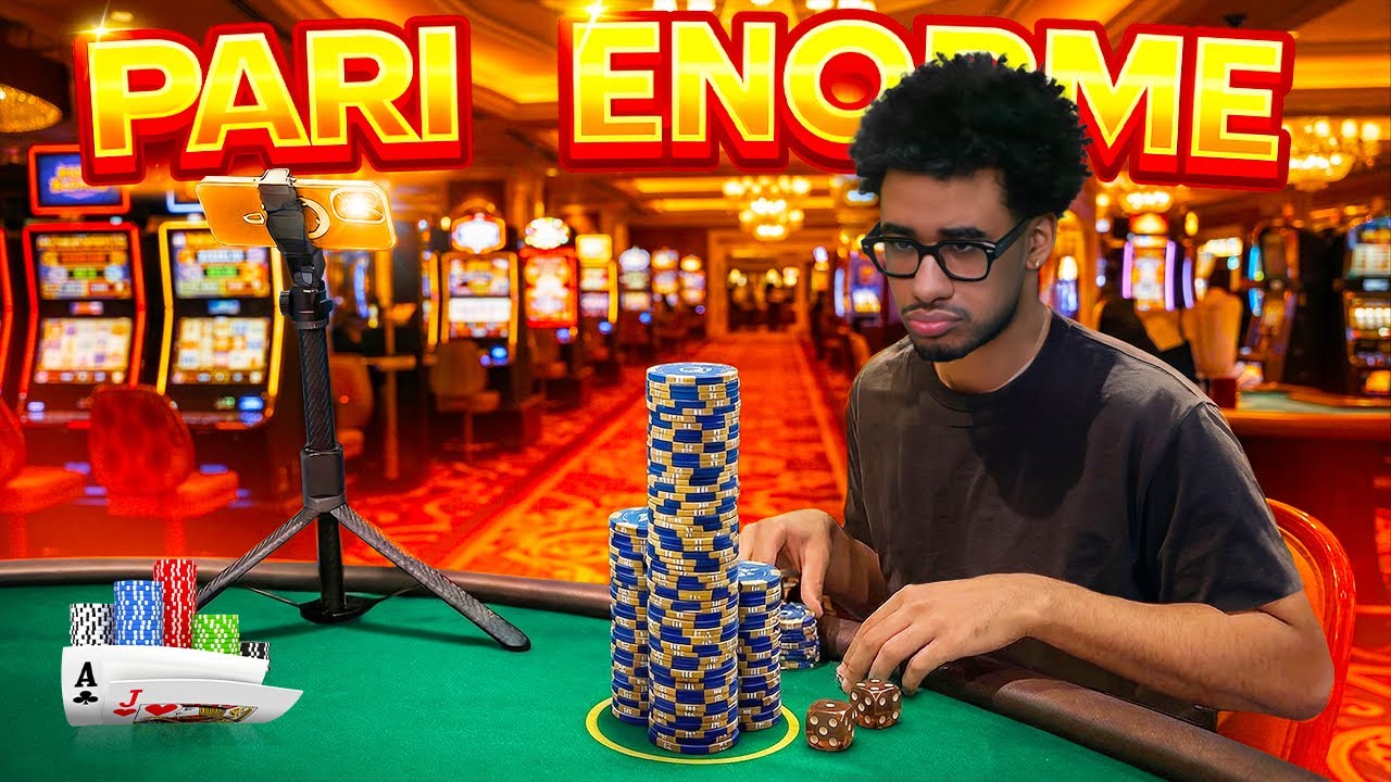 J'AI DU PARIER &Eacute;NORM&Eacute;MENT AU BLACKJACK IRL (MAINS &Agrave; 2000&euro;)