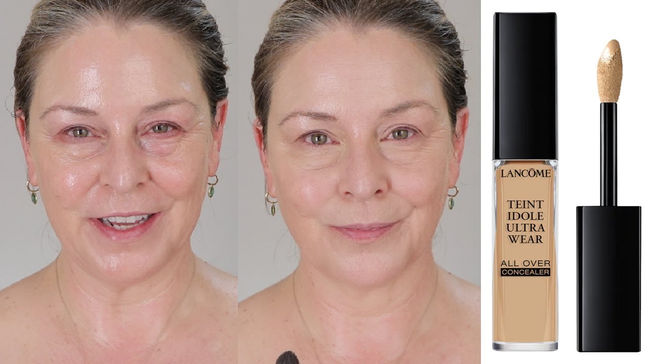 NEW! Lancome Teint Idole Ultra Wear All Over Full Coverage Concealer - Three Day Wear Test - Over 50