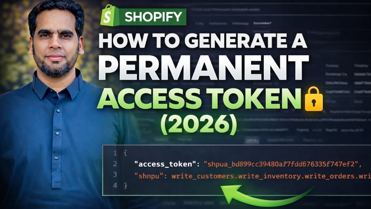 How to Generate a Permanent Access Token in Shopify Dev Dashboard 2026