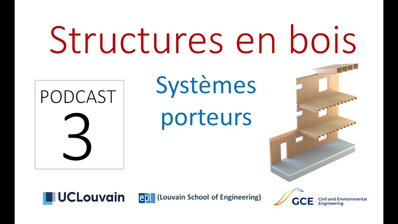 Structures en bois, PODCAST N&deg;3 : Syst&egrave;mes porteurs