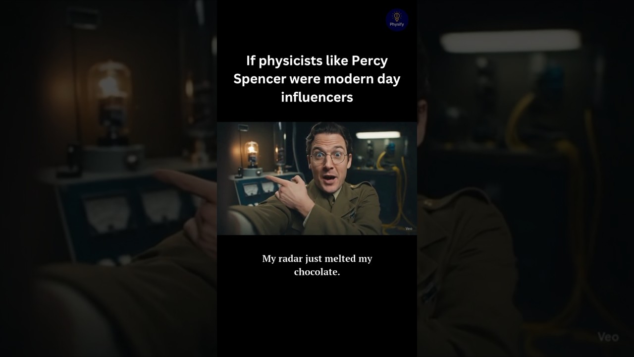 If physicists like Percy Spencer were modern-day influencers