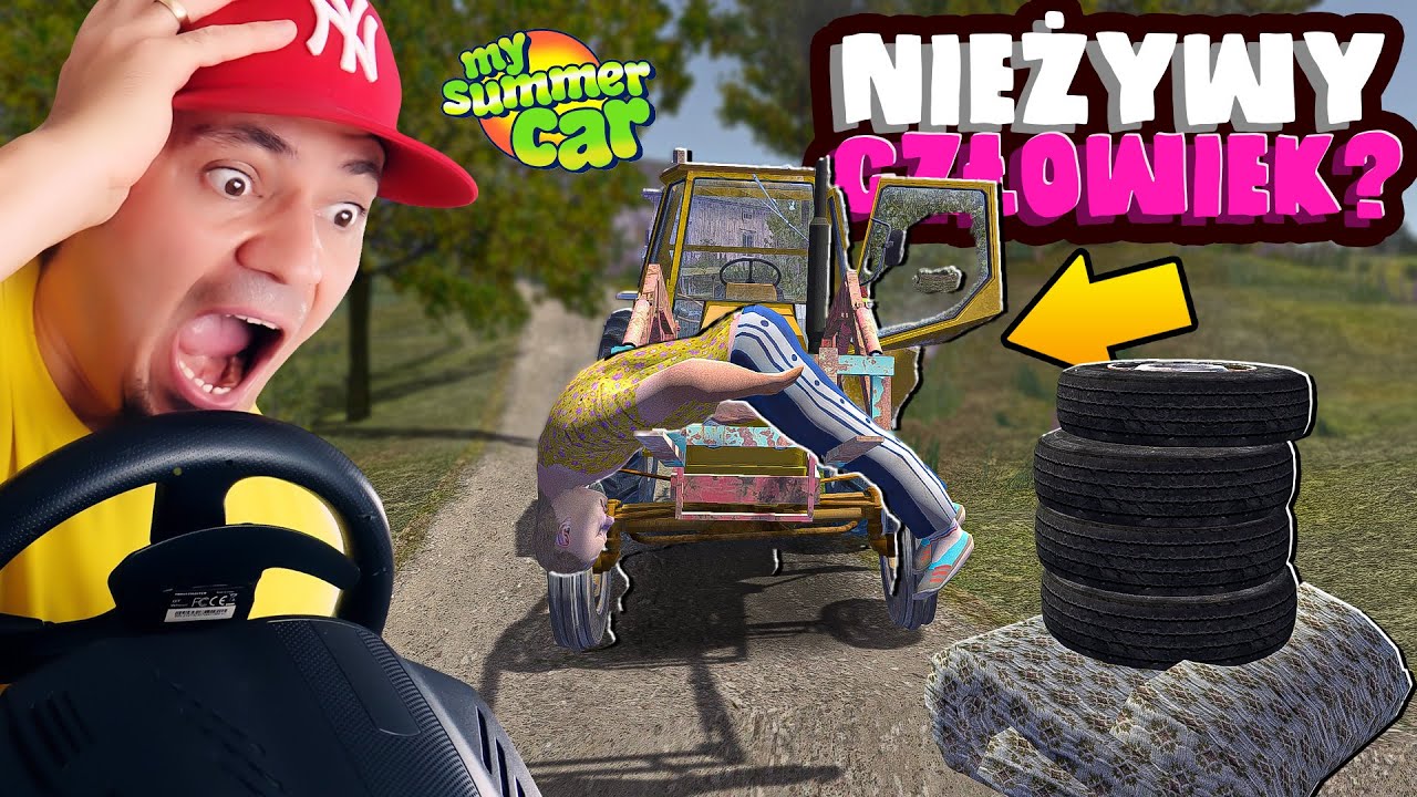 🚘 ZNALAZŁEM TRUPA? ORAZ OPONY DO AUTA W *MY SUMMER CAR* | My Summer Car #04