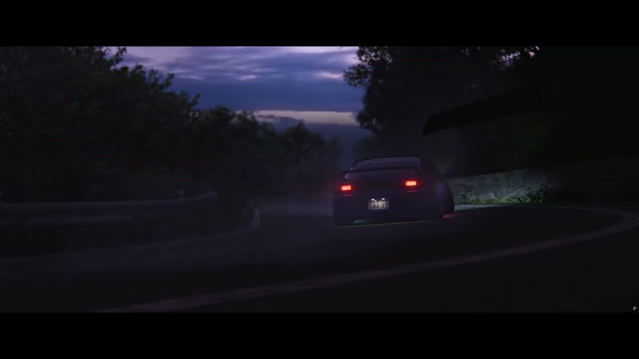 Assetto Corsa Extreme mountain touge drift Nissan S14.5 Silvia Sunset Neon Drift