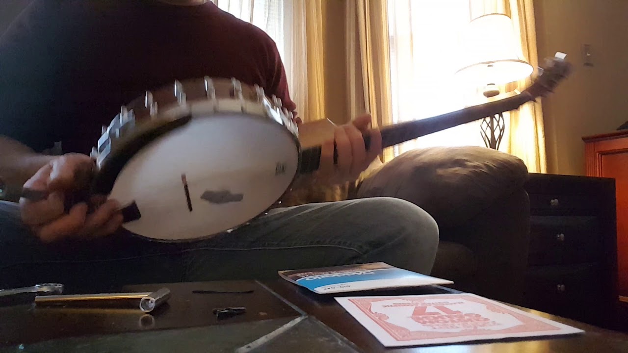 Nashville tuning 6 string Martin Smith banjo (Highstrung) conversion