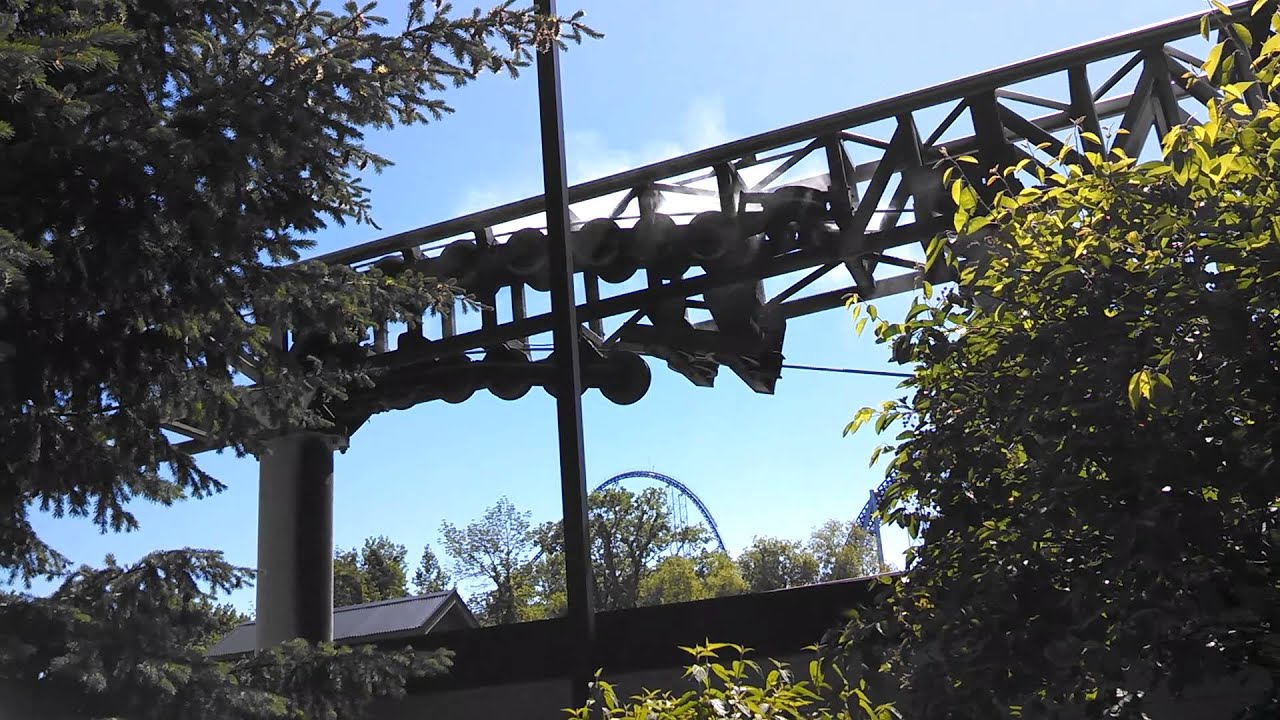 Top Thrill Dragster launch cables