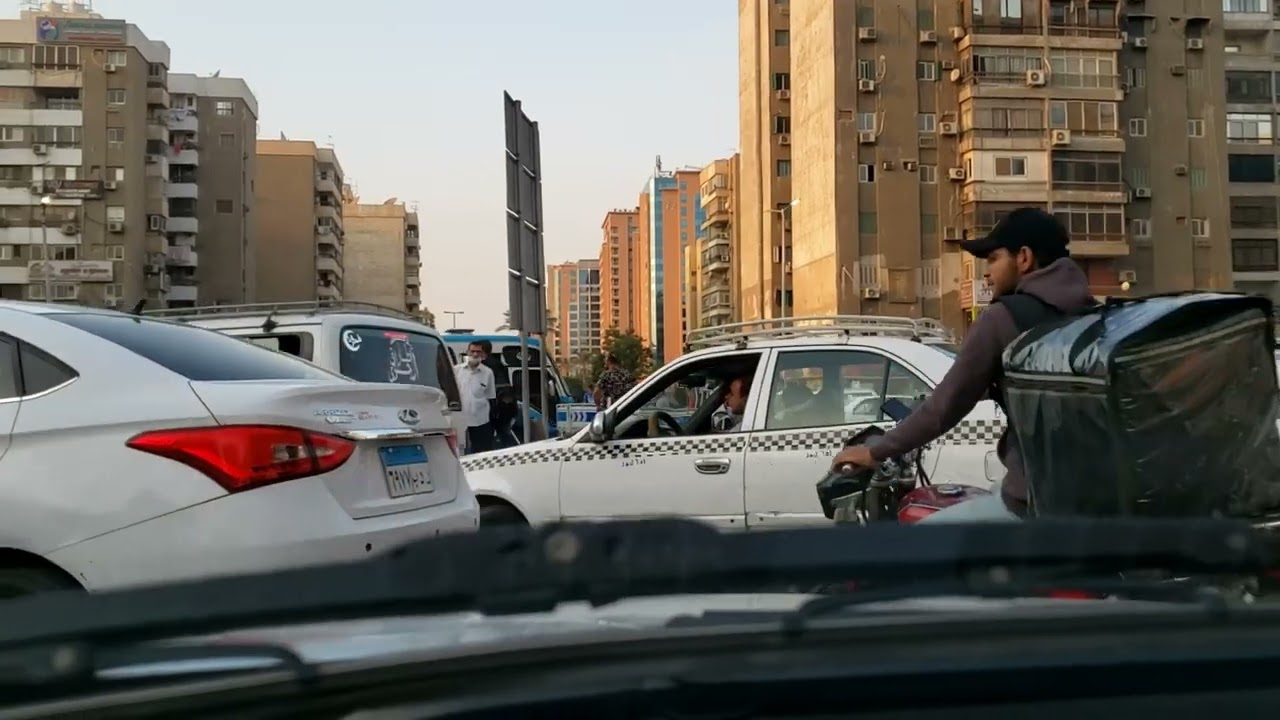 Driving in Cairo - Nasr City