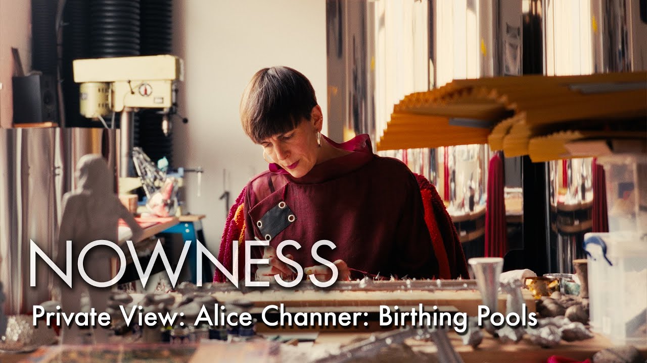 London sculptor Alice Channer distorts natural and everyday forms in collaboration with machines