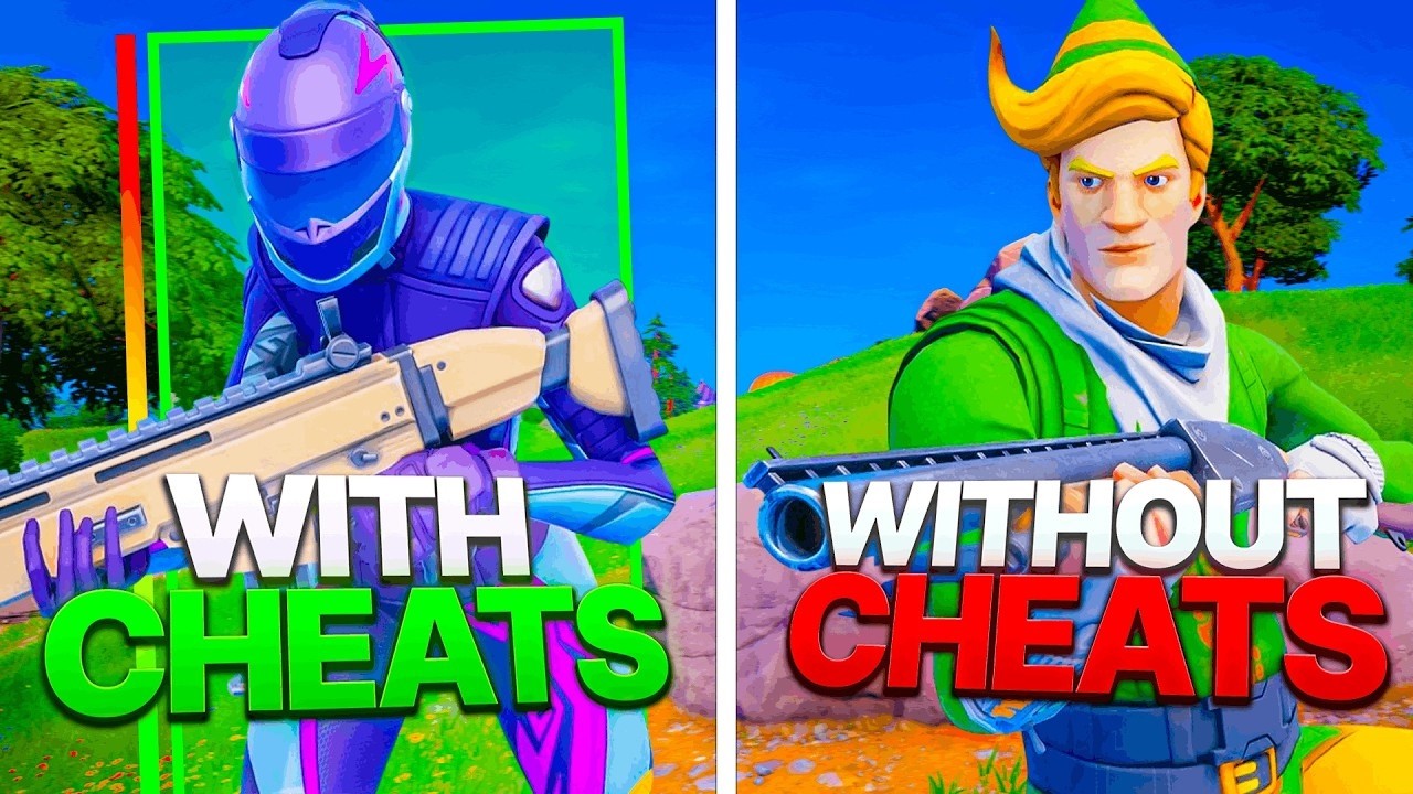 Fortnite Cheats - Giving A NOOB The SAFEST Fortnite Cheat... The Results Are INSANE!