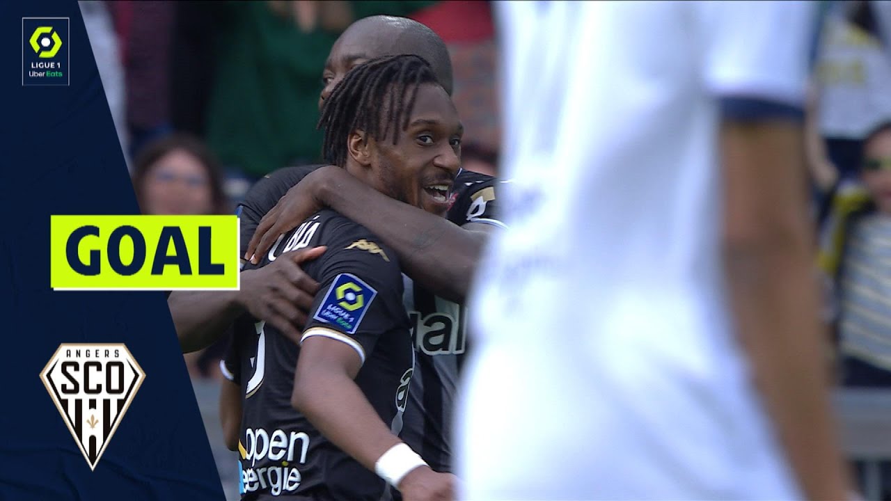 Goal St&eacute;phane BAHOKEN (62' - SCO) ANGERS SCO - FC GIRONDINS DE BORDEAUX (4-1) 21/22