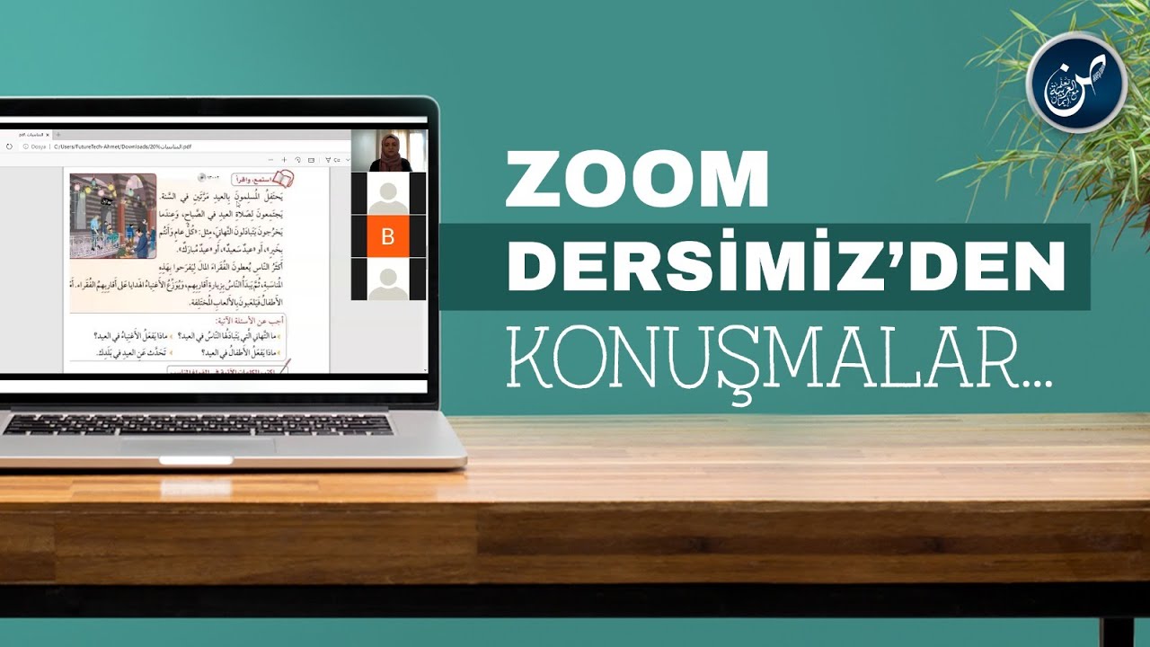 Uzaktan eğitim || zoom dersimizden konuşmalar //مقتطفات من دروسنا عبر برنامج الزووم