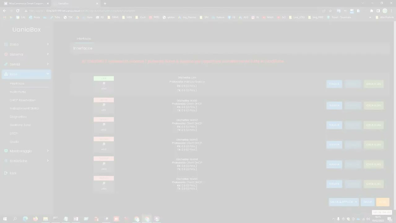 UaniaBox   Rapida Guida sull interfaccia