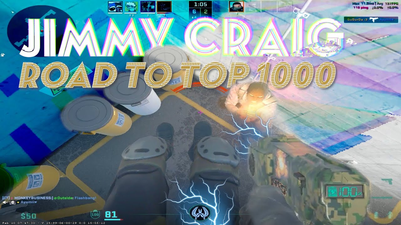 Road to top 1000 faceit CS2
