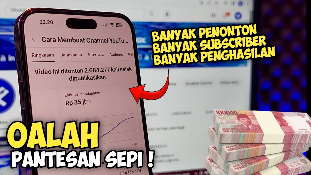CARA AGAR VIDEO DIREKOMENDASIKAN YOUTUBE , BANYAK PENONTON, SUBSCRIBER DAN DAPAT UANG ⁉️