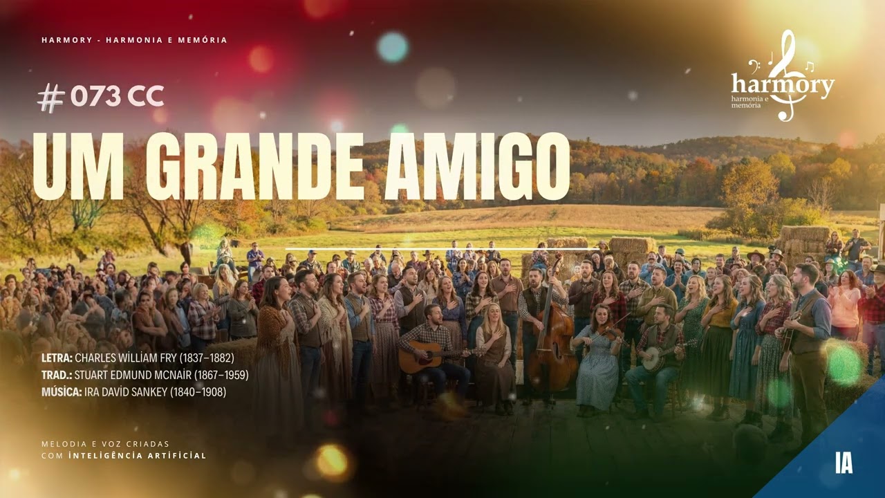 UM GRANDE AMIGO - 073 CC | Jesus é meu amigo, meu guia, meu Senhor, Meu protetor... (Harmory Choirs)