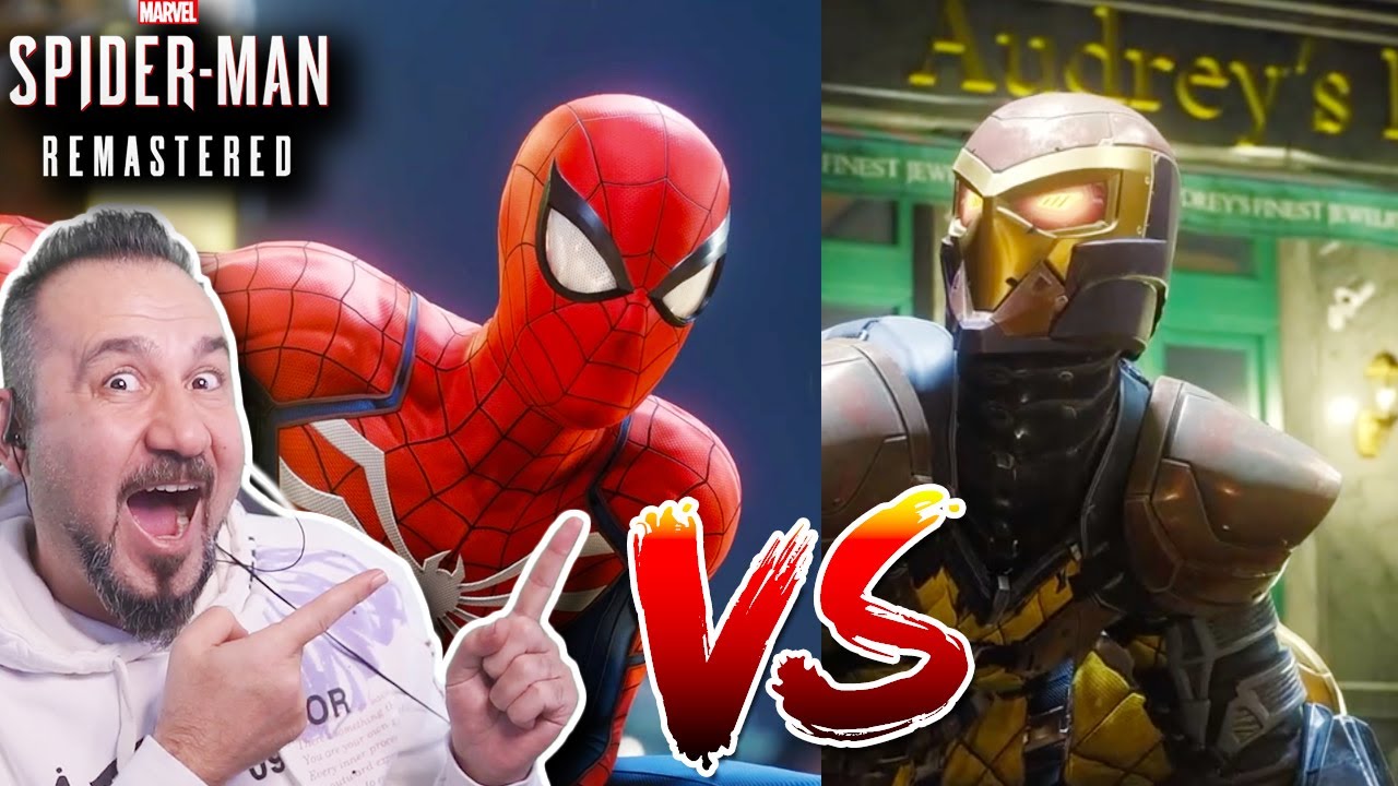SPIDERMAN VS ROKET ADAM! GİZEMLİ MASKELİ ADAMLAR! | MARVEL'S SPIDERMAN REMASTERED PS5 (4. bölüm)