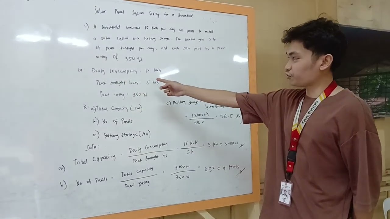 Mechanical Engineering Tutorials: Power Plant Design (Solar Panel Problems)