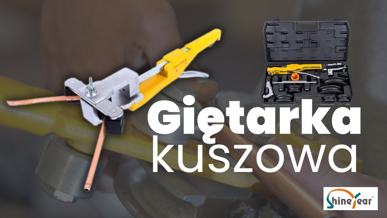 Giętarka kuszowa Shineyear CH-404L RUL - Prezentacja produktu