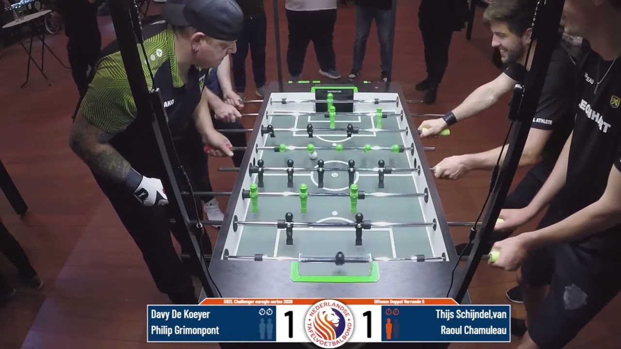 Chamuleau / Van Schijndel vs De Koeyer / Grimonpont – Round 5 | SBZL Challenger 2026