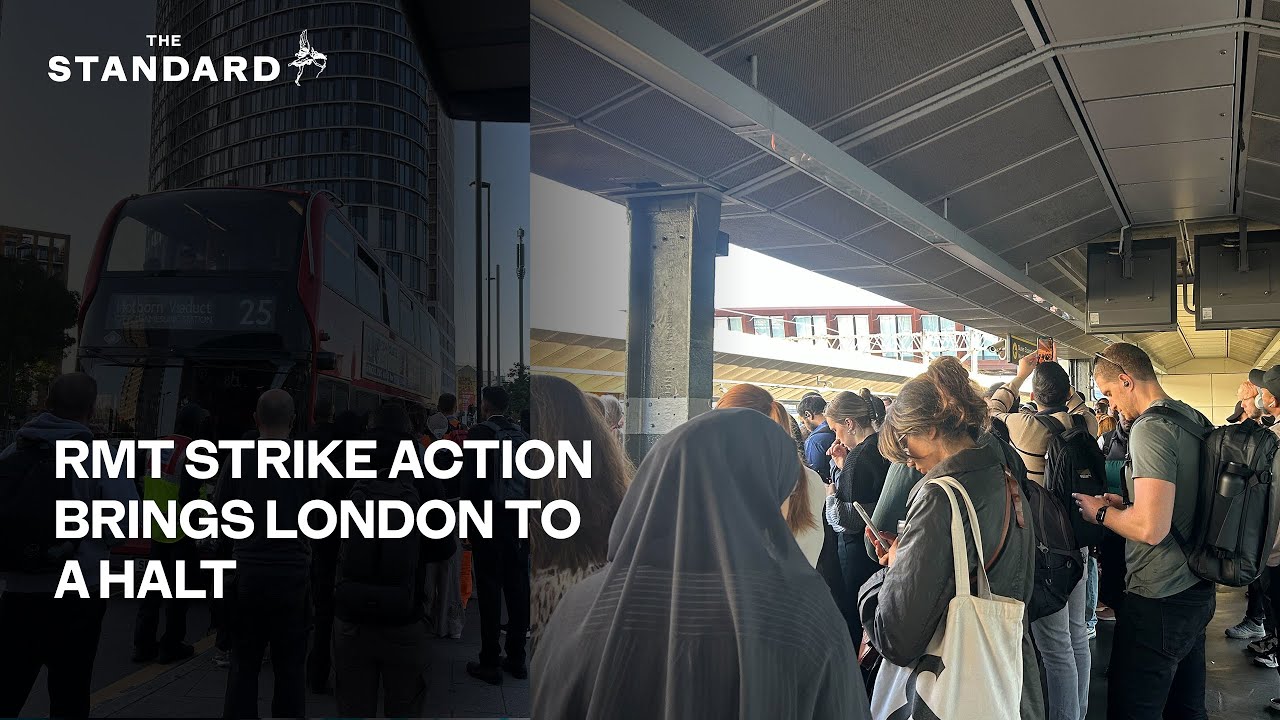 Tube strike: Commuter misery as London Underground wiped out by RMT walkout